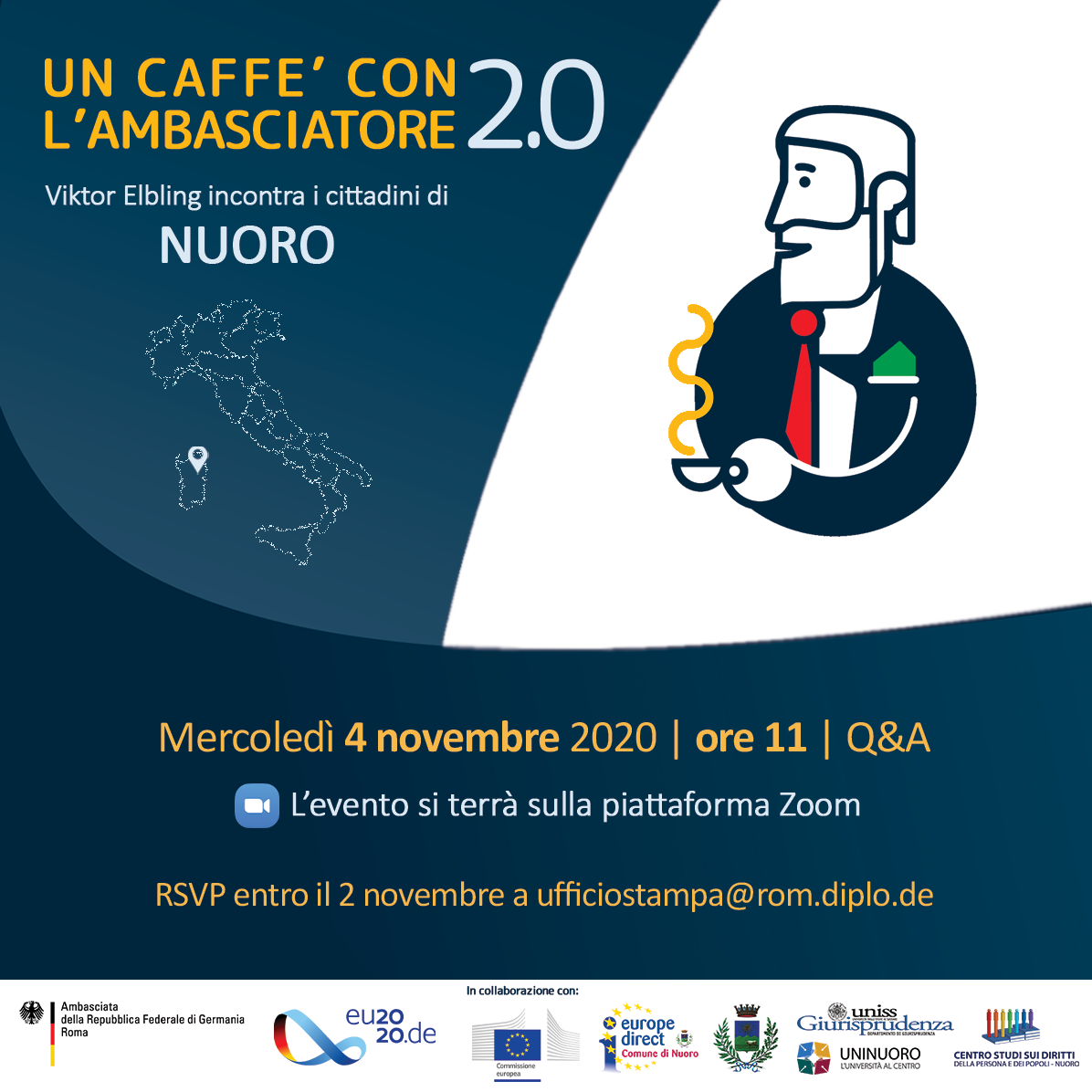 Un caffé con l’Ambasciatore 2.0