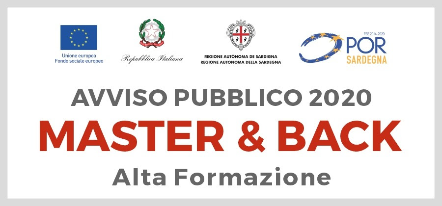 Avviso 2020 Master&Back – Alta Formazione