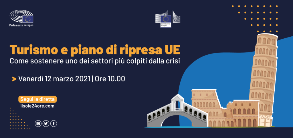 Diretta streaming – Turismo e piano di ripresa UE: come sostenere uno dei settori più colpiti dalla crisi