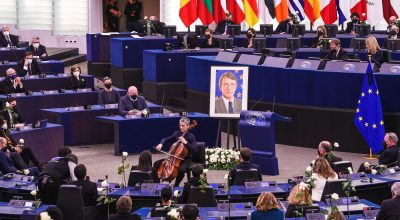 Plenaria del Parlamento europeo: l’omaggio a David Sassoli.