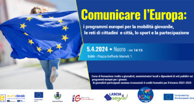 Annullato e rinviato l’evento Comunicare l’Europa