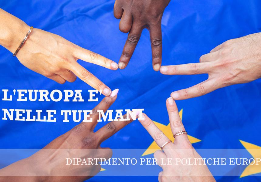 “L’Europa è nelle tue mani!” – Il concorso rivolto agli studenti delle scuole superiori ispirato alla Conferenza sul Futuro dell’Europa.