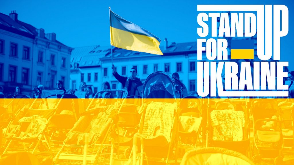 Stand Up For Ukraine: il 9 aprile a Varsavia l’evento di mobilitazione globale a favore dei profughi e degli sfollati.